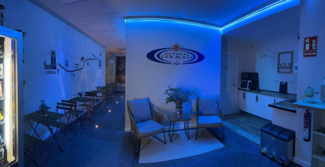 Albergue As Pozas Termais Caldas De Reis Bagian luar foto